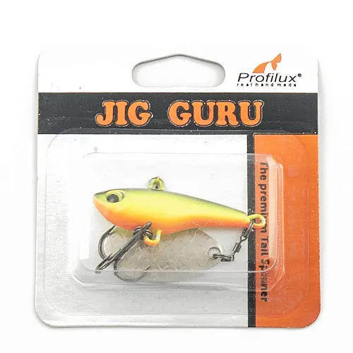 Джиг-блесна Profilux Тэйл-Спиннер 24гр цв. 306 (Желтый-черноспинка)