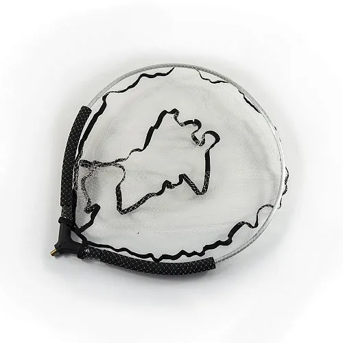 Голова на подсак Caiman алюмин (прозрачная леска) малая 40*45 см+EVA 209973