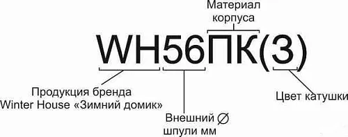 Катушка ПМ проводочная WH - 56ПК (Д) (12 шт.)