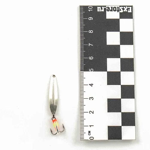 Блесна зимняя Profilux Рефлекс М 2гр цв. 01 серебро