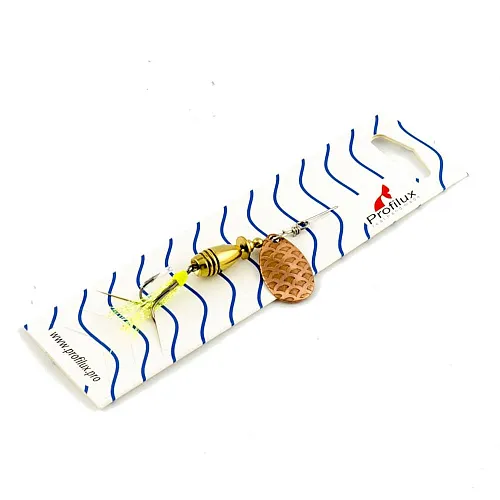 Блесна вращающаяся Profilux Инди 3 5гр цв. 06 медь чешуя (5 шт в упак.)