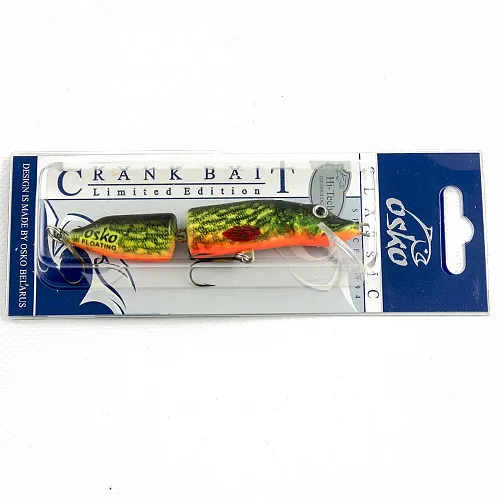 Воблер OSKO Pike twin floating OFPT-10 см, 10гр, 1,0-1,5 м цвет 43