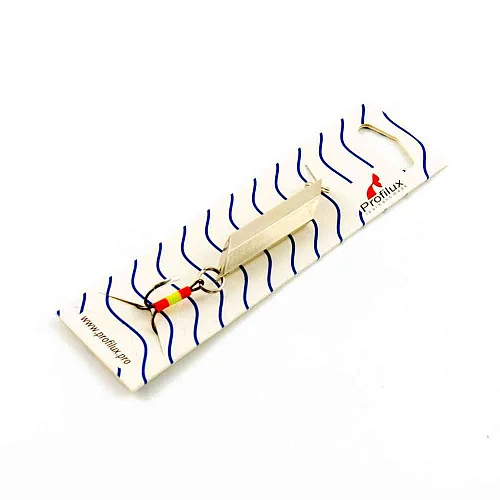 Блесна Profilux шестигранка Ш3 5см 30гр цвет 01 серебро