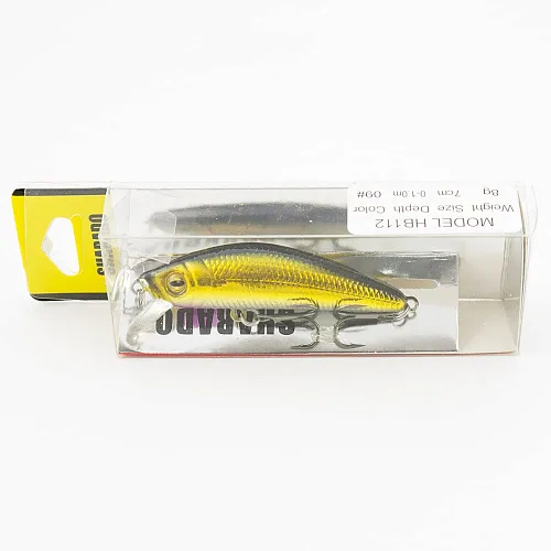 Воблер Sharado 8g 70mm 0-1,0m HB-112 color 09