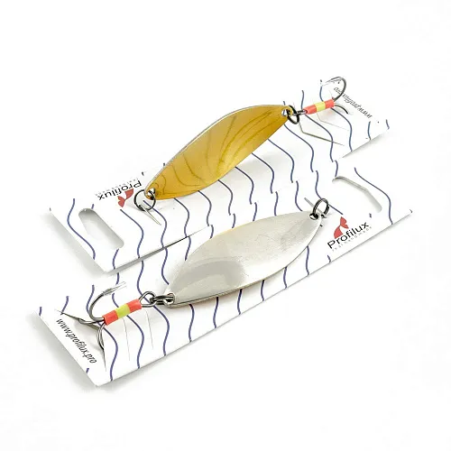 Блесна колеблющаяся Profilux Дайва 16гр цв. 01-з серебро+золото