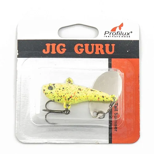 Джиг-блесна Profilux Тэйл-Спиннер 24гр цв. 313 (Желтый)