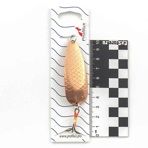 Блесна колеблющаяся Profilux Нэо 18гр цв. 06 медь чешуя (5 шт в упак.)