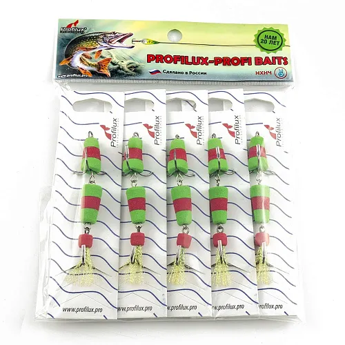 Мандула Profilux "Classic" 2Х цв 09 зеленый-красный-зеленый