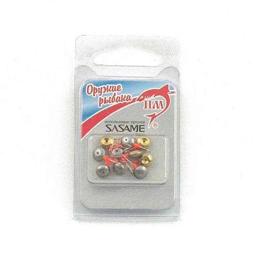 Мормышка Пирс мастер "Глазок 6мм" 0.52г крючок Sasame 140-Л МП