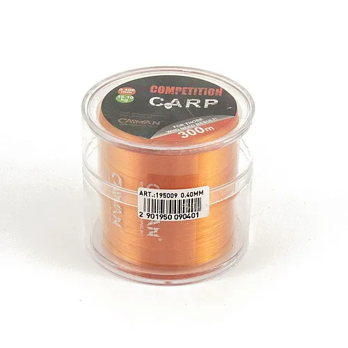 Леска Caiman Competition Carp 300м 0,400мм оранжевая