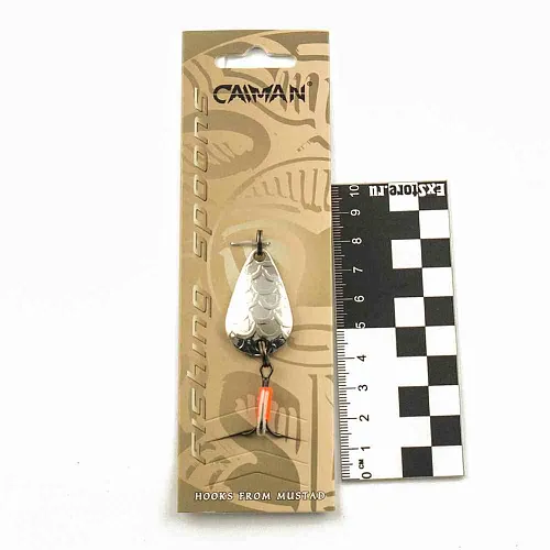 Блесна колеблющаяся Caiman Mistress 11гр 3,5см цвет CN01 (5шт в упак.)