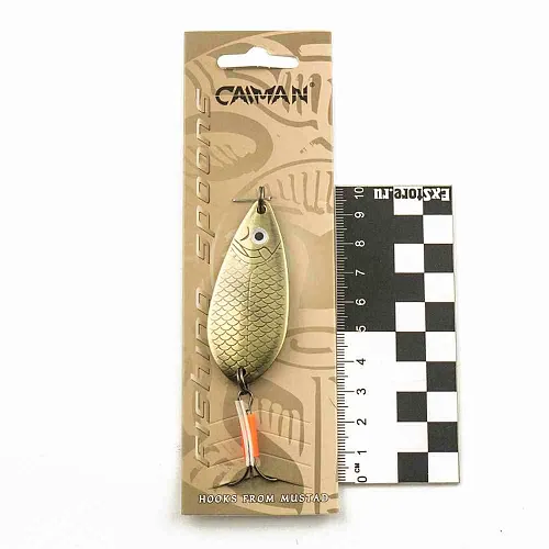 Блесна колеблющаяся Caiman Greedy 18гр 6,3см цвет CN04 (5шт в упак.)