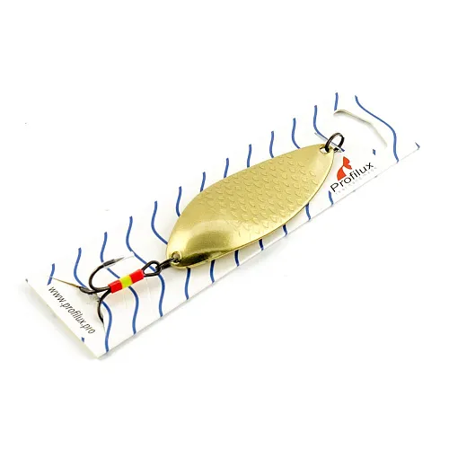 Блесна колеблющаяся Profilux Карсар 21гр цв. 05 латунь-чешуя (5 шт в упак.)