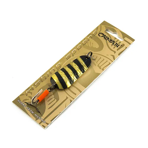 Блесна колеблющаяся Caiman Gnom 18гр 6см цвет CN27 (5шт в упак.)