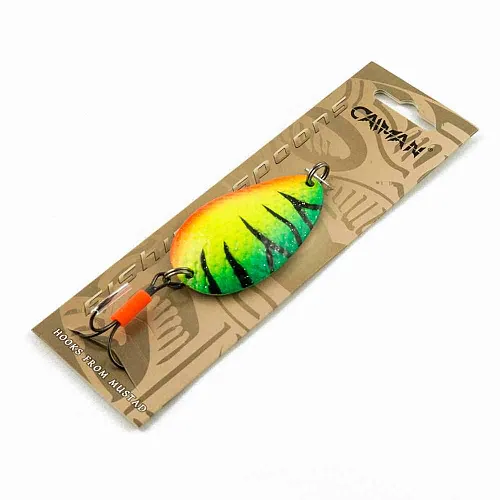 Блесна колеблющаяся Caiman Trophy 24гр 6см цвет CN40 (5шт в упак.)