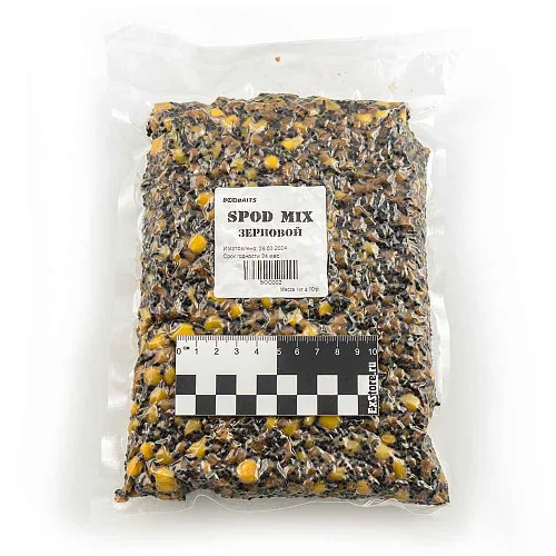 Зерновая смесь Spod mix BOO Baits (кукуруза,пшеница,конопля,рапс,тирг.орех)
