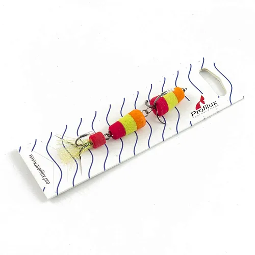 Мандула Profilux "Classic" 2Х цв 18 оранжевый-салатовый-красный