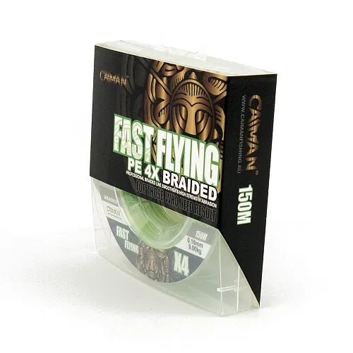 Шнур Caiman Fast flying 4PE 0,16 мм 150 м Green 215528