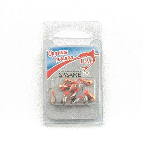 Мормышка Пирс мастер "Капля грань" 0.53г крючок Sasame 113-М МП
