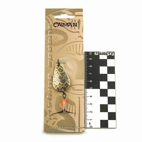 Блесна колеблющаяся Caiman Mistress 11гр 3,5см цвет CN04 (5шт в упак.)