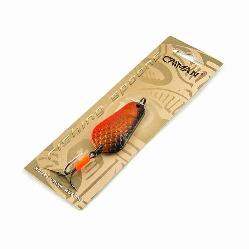 Блесна колеблющаяся Caiman Satir 21гр 5см цвет CN17 (5шт в упак.)