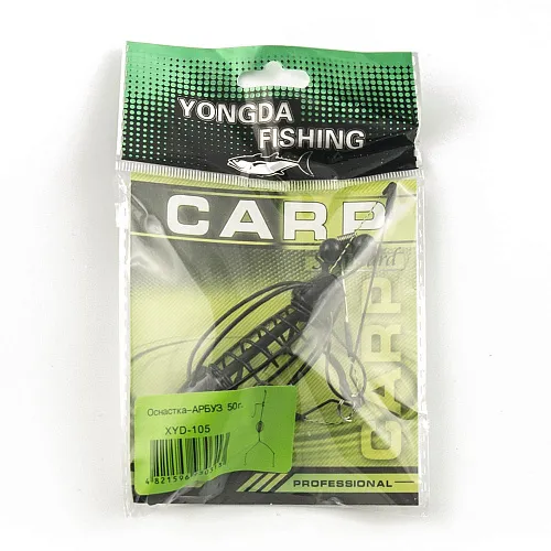 Монтаж арбуз Palomino XYD 105 - 50g 3 крючка (10 шт в упак)