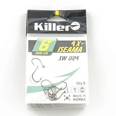 Крючок Killer 4Х-Iseama № 6