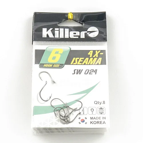 Крючок Killer 4Х-Iseama № 6