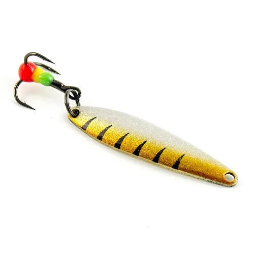 Блесна зимняя Profilux Премиум Рефлекс С 4гр 4см цв. 10 серебро золотая спинка