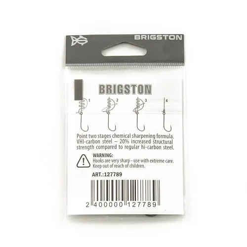 Крючок Brigston Iseama-X BN № 9 ( уп. 6 шт.)