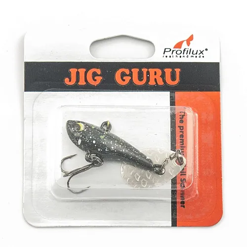 Джиг-блесна Profilux Тэйл-Спиннер 18гр цв. 324 (Черный)