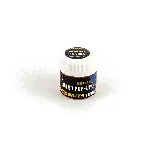 Бойлы Pop up BOO Baits 10мм Кальмар-клюква 10гр банка