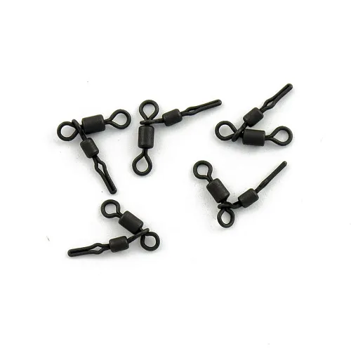 Вертлюг двойной с клипсой Carpking CK9215-0810 #8X10 (5шт в упак)