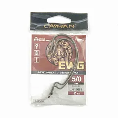 Крючки офсетные Caiman EWG Teflon №5/0 41901