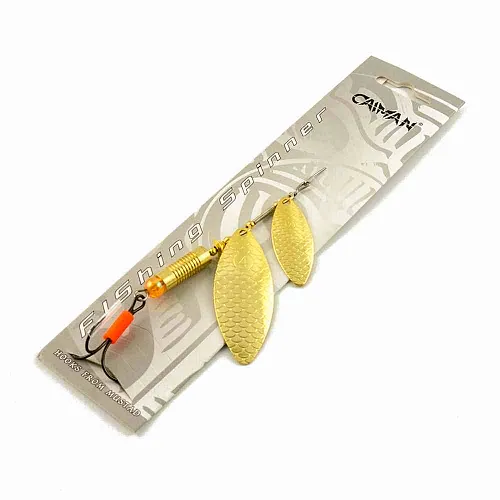 Блесна вращающаяся Caiman Longy Tandem 16гр #4 цвет CA03 (5шт в упак.)