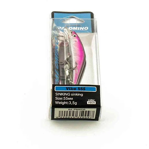 Воблер Palomino Vibe 55SS 3,5гр цвет 9