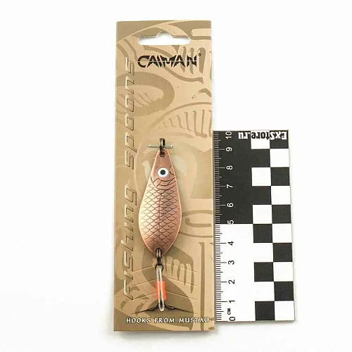 Блесна колеблющаяся Caiman Atom 10гр 5см цвет CN05 (5шт в упак.)