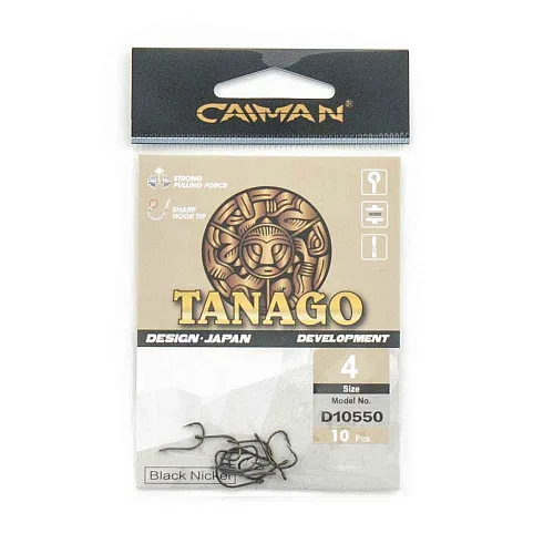 Крючки Caiman Tanago №4 10550