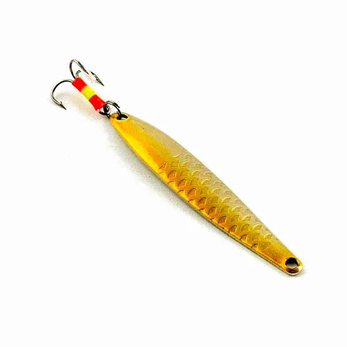 Блесна зимняя Profilux Судачья 11гр цв. 10 серебро-золото чешуя