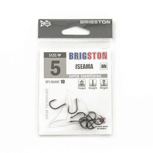 Крючок Brigston Iseama BN № 5 ( уп. 10 шт.)