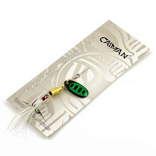 Блесна вращающаяся Caiman Pike killer classic 3гр #1 цвет CA14 (5шт в упак.)