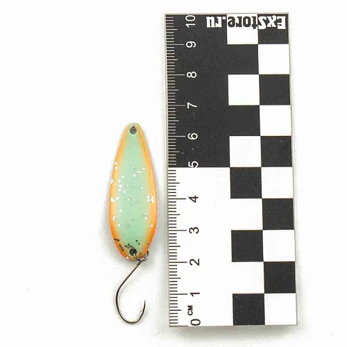 Блесна форелевая колеб. AKARA trout time Megami 43мм 6,5гр цвет 51Р фосфорная