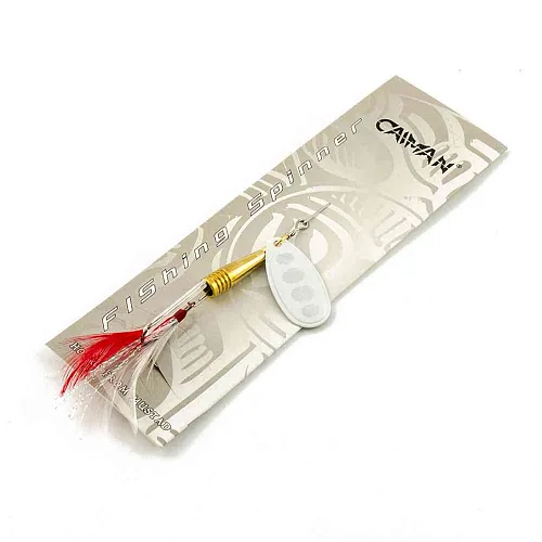 Блесна вращающаяся Caiman Pike killer classic 6гр #3 цвет CA61 (5шт в упак.)