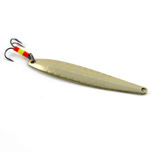 Блесна зимняя Profilux Судачья 11гр цв. 05 латунь чешуя