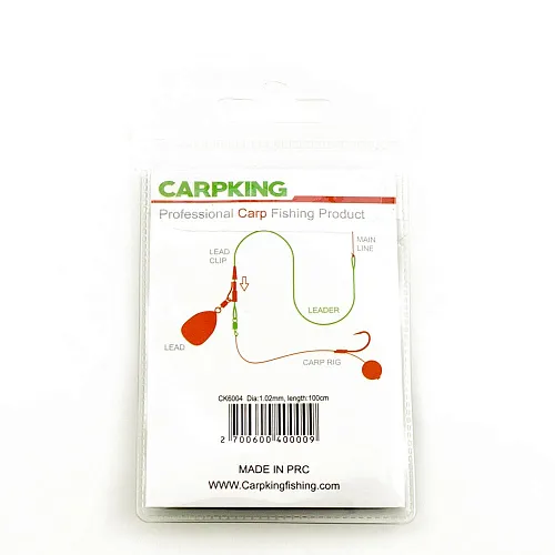Монтаж-leader Carpking с quick-change green Ф1,02мм 100см (фасовка 5 упак.) CK6004