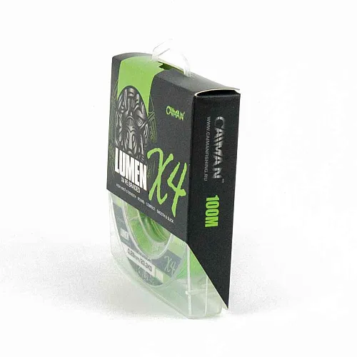 Шнур Caiman Lumen 100м 0,28мм зеленый