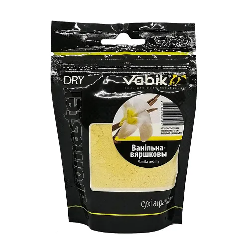 Аттрактант Vabik Aromaster-Dry 100гр Ванильно-сливочный (15 шт в упак)