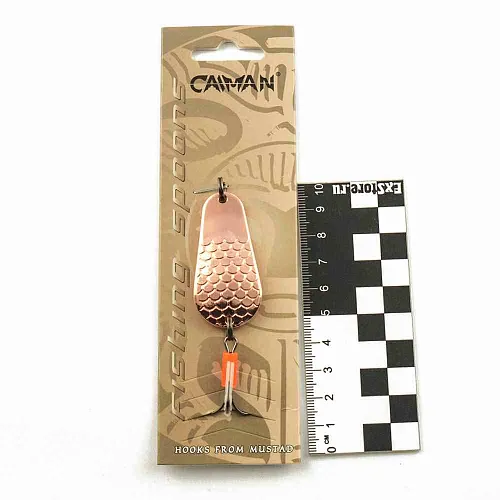 Блесна колеблющаяся Caiman Satir 21гр 5см цвет CN02 (5шт в упак.)