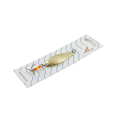 Блесна колеблющаяся Profilux Малек Б 8гр цв. 02 латунь (5 шт в упак.)