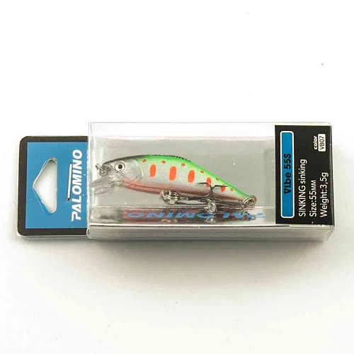 Воблер Palomino Vibe 55SS 3,5гр цвет 7